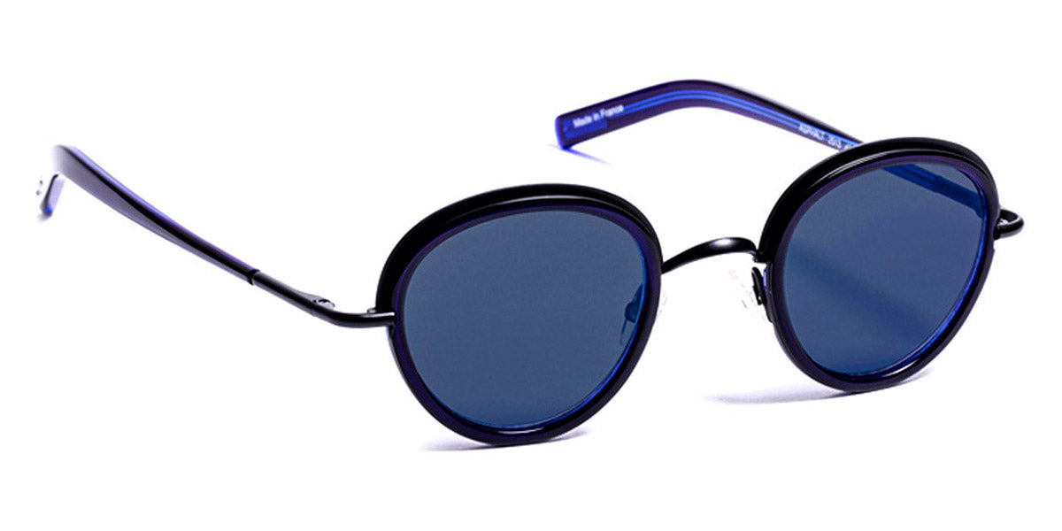 J.F. Rey® Asphalt Sun JFR Asphalt SOL2513 45 - Sol2513 Sol Blue/Silver Brushed Blue Lens Sunglasses
