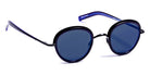 J.F. Rey® Asphalt Sun JFR Asphalt SOL2513 45 - Sol2513 Sol Blue/Silver Brushed Blue Lens Sunglasses