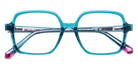 J.F. Rey® Astrid Oversized Eyeglasses - Green Blue/Pink