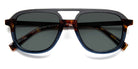 J.F. Rey® Austin JFR Austin 0828 54 - 0828 Carbon Black/Blue Sunglasses