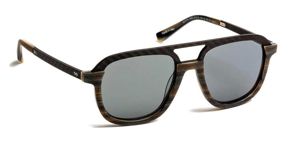 J.F. Rey® Austin JFR Austin 9800 54 - 9800 Carbon Demi/Black Sunglasses
