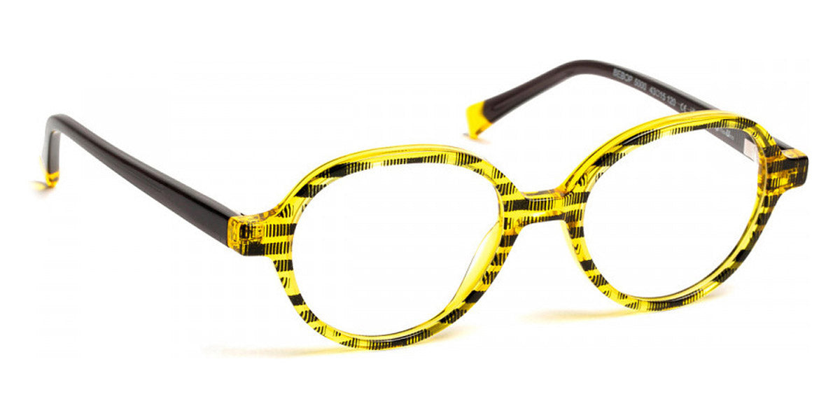 J.F. Rey® Bebop JFR Bebop 5000 43 - 5000 Black/Yellow Eyeglasses