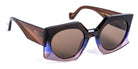J.F. Rey® Bianca JFR Bianca 9970 53 - 9970 Chocolate / Purple BL Sunglasses