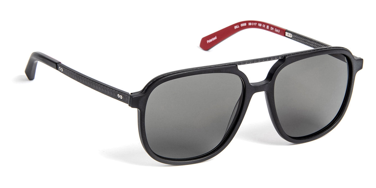 J.F. Rey® Bill JFR Bill 0008 58 - 0008 Black GL Sunglasses