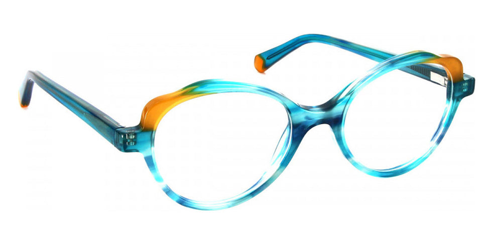 J.F. Rey® Biscuit JFR Biscuit 2461 45 - 2461 Blue/Honey Eyeglasses
