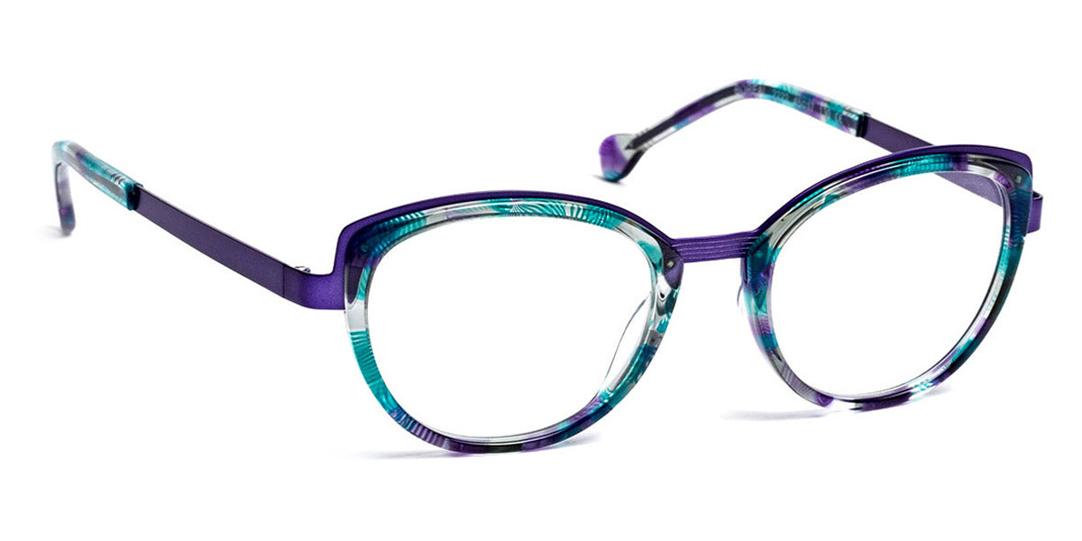 J.F. Rey® Boreal JFR Boreal 2222 45 - 2222 Turquoise Lace 8/12 Girl Eyeglasses