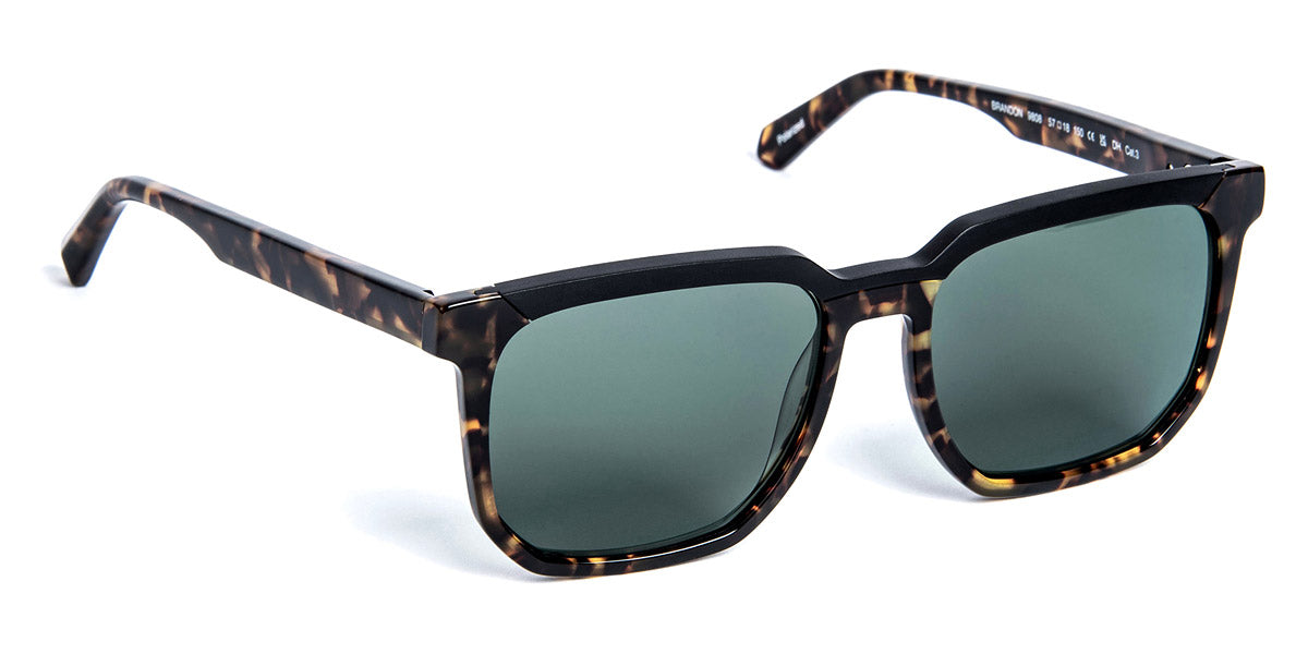 J.F. Rey® Brandon JFR Brandon 9808 57 - 9808 Alu Black/Demi Sunglasses