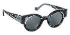 J.F. Rey® BRIDGET JFR BRIDGET 0828 47 - Demi Blue/Silver Gl Sunglasses