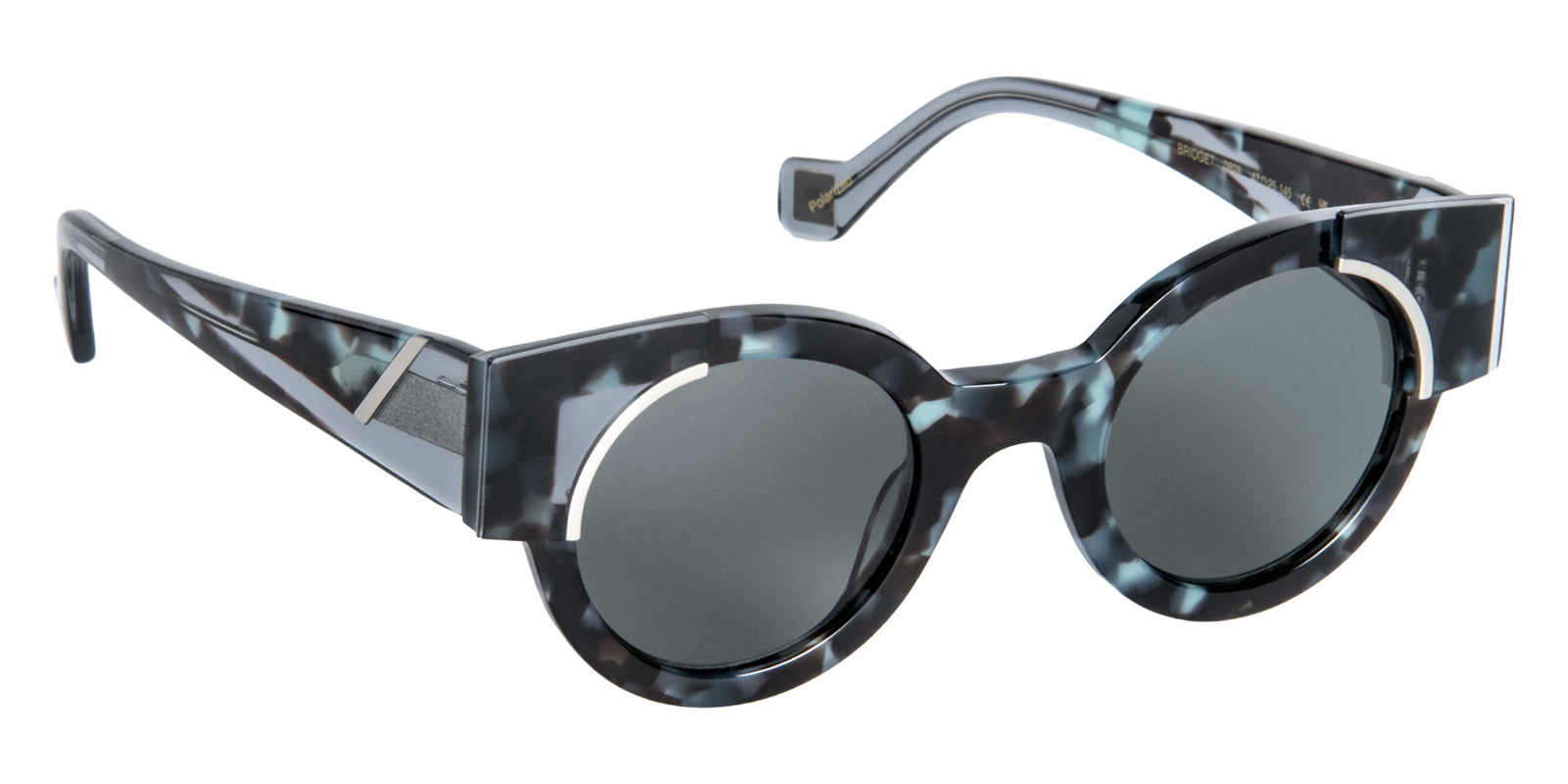 J.F. Rey® BRIDGET JFR BRIDGET 0828 47 - Demi Blue/Silver Gl Sunglasses