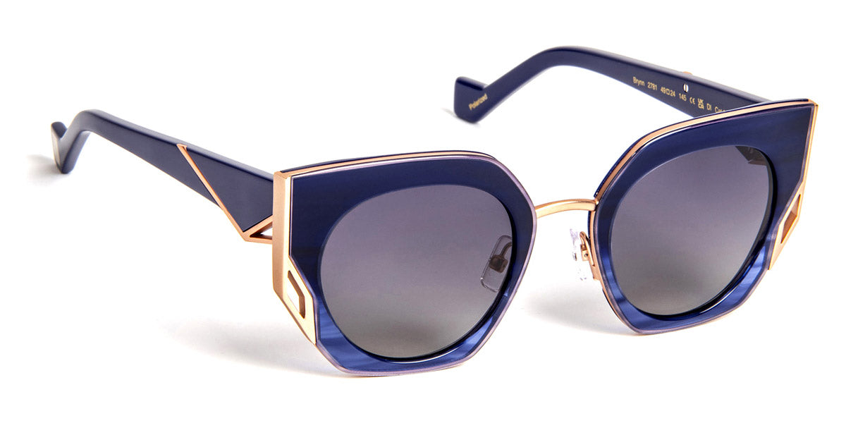 J.F. Rey® Brynn JFR Brynn 2781 49 - 2781 Blue Gradient / Pink Pearly GGL Sunglasses
