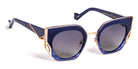 J.F. Rey® Brynn JFR Brynn 2781 49 - 2781 Blue Gradient / Pink Pearly GGL Sunglasses