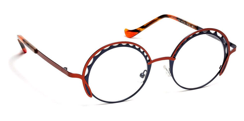 J.F. Rey® Michka JFR Michka 9028 46 - 9028 BROWN / DARK BLUE Eyeglasses