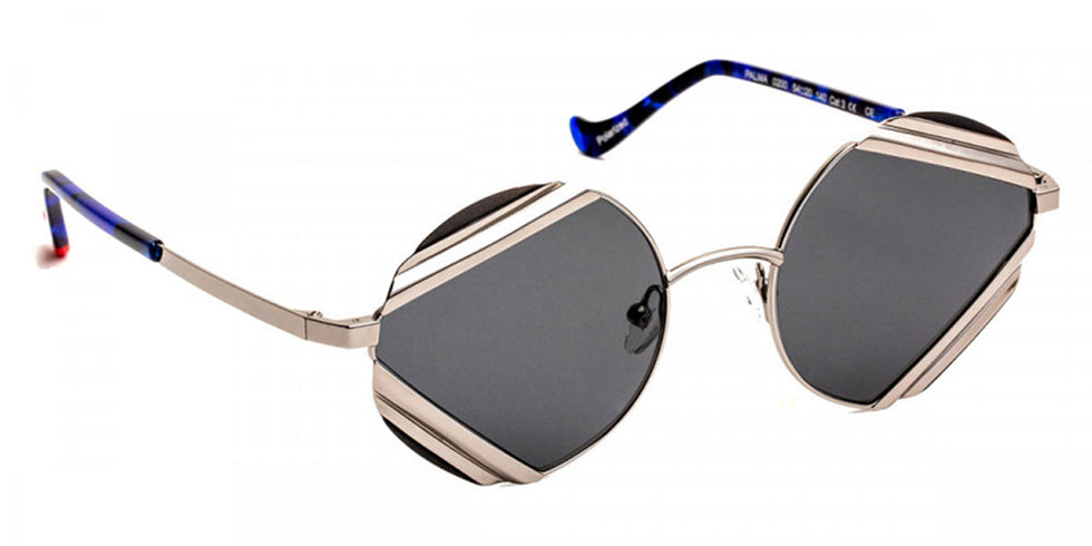 J.F. Rey® Palma JFR Palma 0200 54 - 0200 Silver/Black Sunglasses