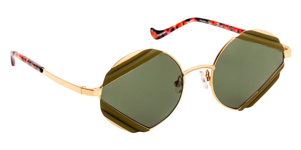 J.F. Rey® Palma JFR Palma 5843 54 - 5843 Gold Pink/Khaki Sunglasses