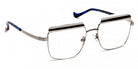 J.F. Rey® Petra JFR Petra 0210 53 - 0210 Silver/White Eyeglasses