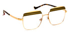 J.F. Rey® Petra JFR Petra 5843 53 - 5843 Gold Pink/Khaki Eyeglasses