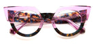 J.F. Rey® Carolina JFR Carilona 8022 49 - 8022 Pink/Blue Confetti Eyeglasses