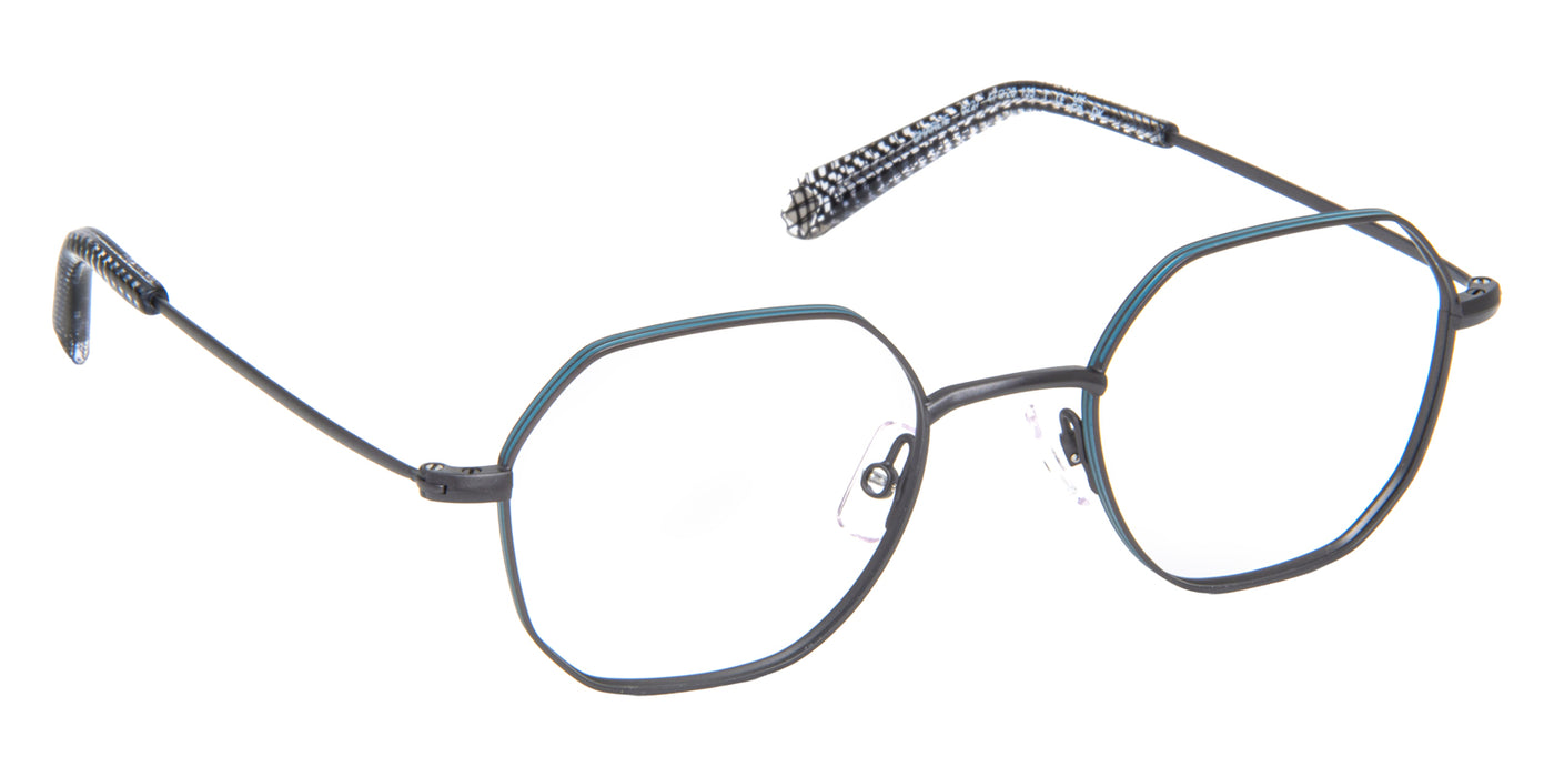 J.F. Rey® CHARLIE JFR CHARLIE 0227 47 - Gun/Blue Eyeglasses
