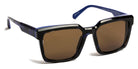 J.F. Rey® Columbus Sun JFR Columbus Sun 2590SOL 55 - 2590SOL  Blue/Demi Blue Sunglasses
