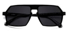 J.F. Rey® Daytona JFR Daytona 0000 57 - 0000 Black Gl Sunglasses