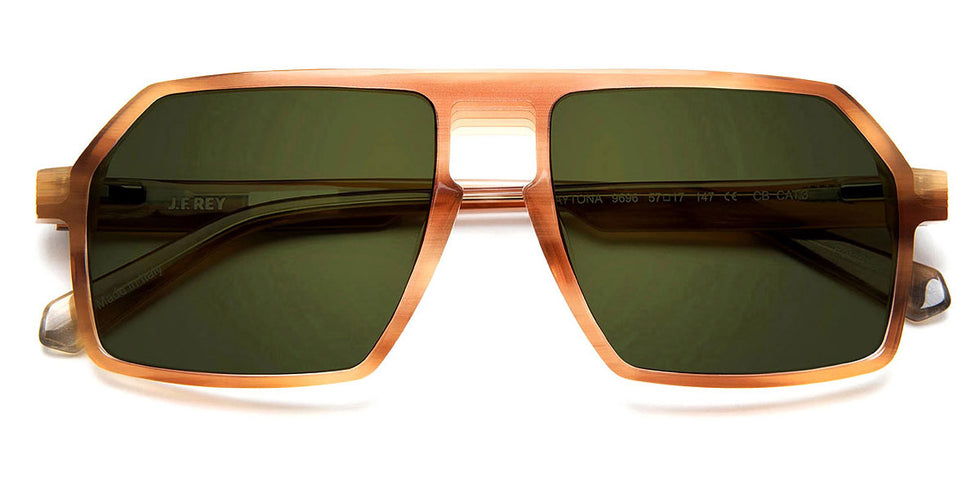 J.F. Rey® Daytona JFR Daytona 9696 57 - 9696  Horn Gl Sunglasses