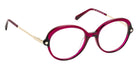 J.F. Rey® EMILIE JFR EMILIE 3800 51 - Plum/Black Eyeglasses