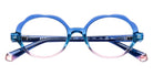 J.F. Rey® Flora Round Eyeglasses - Gradient Blue/Pink