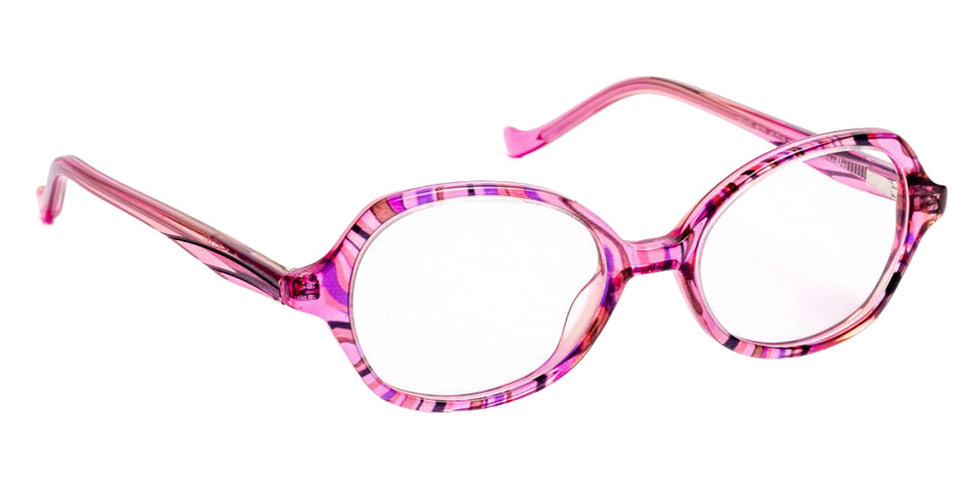 J.F. Rey® Graff Cat-Eye Eyeglasses - Pink/Plum
