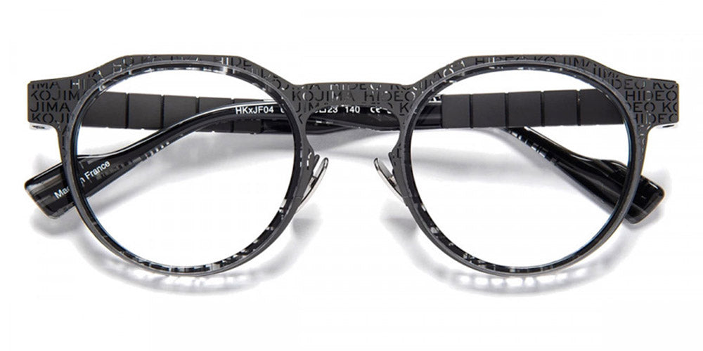 J.F. Rey® HKXJF04 JFR HKXJF04 0200 48 - 0200 Design Black/Gray Eyeglasses