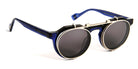 J.F. Rey® HKXJF08 JFR HKXJF08 2900 49 - 2900 Blue/Black Sunglasses