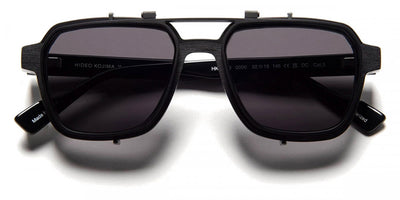 J.F. Rey® HKXJF09 JFR HKXJF09 0000 52 - 0000 Granite Black/Black Sunglasses