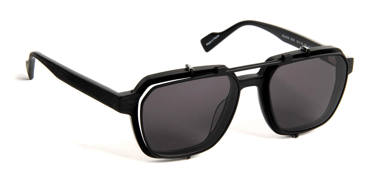 J.F. Rey® HKXJF09 JFR HKXJF09 0000 52 - 0000 Granite Black/Black Sunglasses