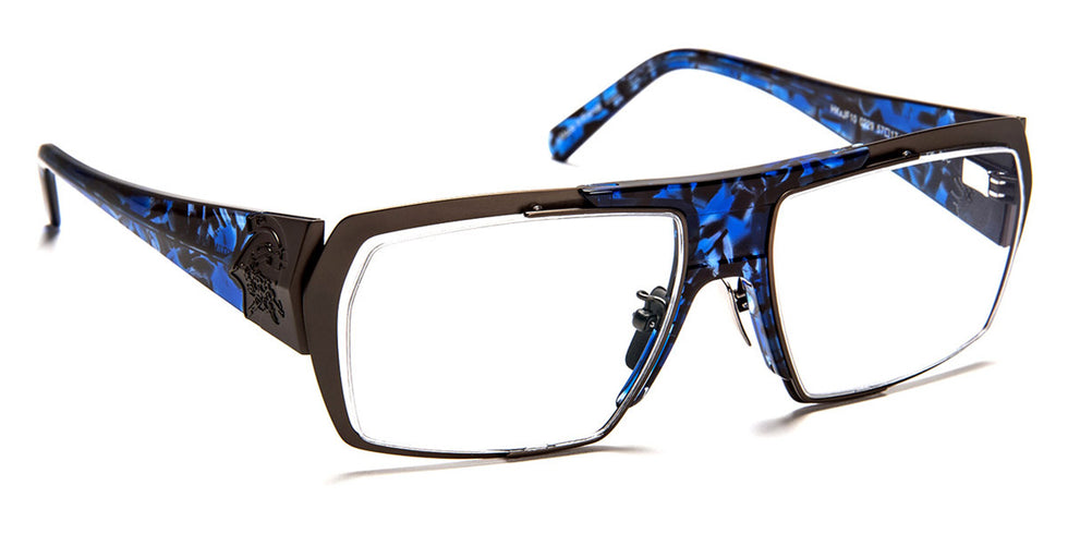 J.F. Rey® HKXJF10 JFR HKXJF10 0229 57 - 0229 Blue/Gun Sunglasses