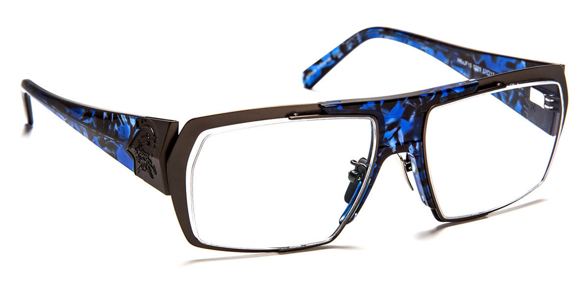 J.F. Rey® HKXJF10 JFR HKXJF10 0229 57 - 0229 Blue/Gun Sunglasses