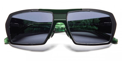 J.F. Rey® HKXJF10 JFR HKXJF10 4700 57 - 4700 Green/Matte Black Sunglasses