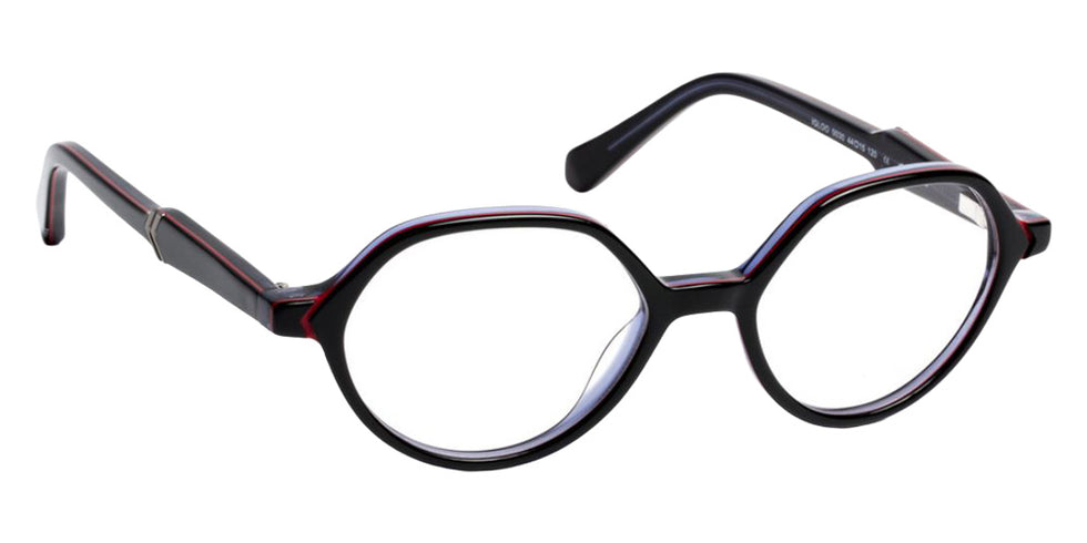 J.F. Rey® Igloo Cat-Eye Eyeglasses - Black Red