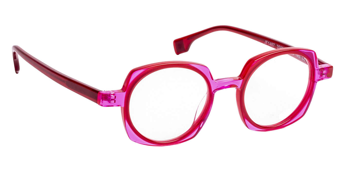 J.F. Rey® JF1487 JFR JF1487 3580 45 - Red/Pink Eyeglasses