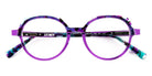 J.F. Rey® JF1512 JFR JF1512 7525 49 - 7525 Purple/Demi Blue Eyeglasses