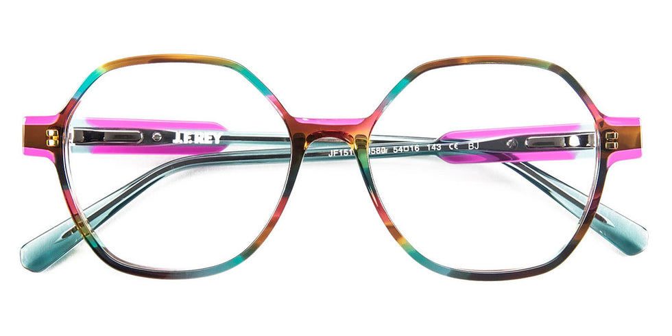 J.F. Rey® JF1514 JFR JF1514 9580 54 - 9580 Rainbow/Pink Eyeglasses
