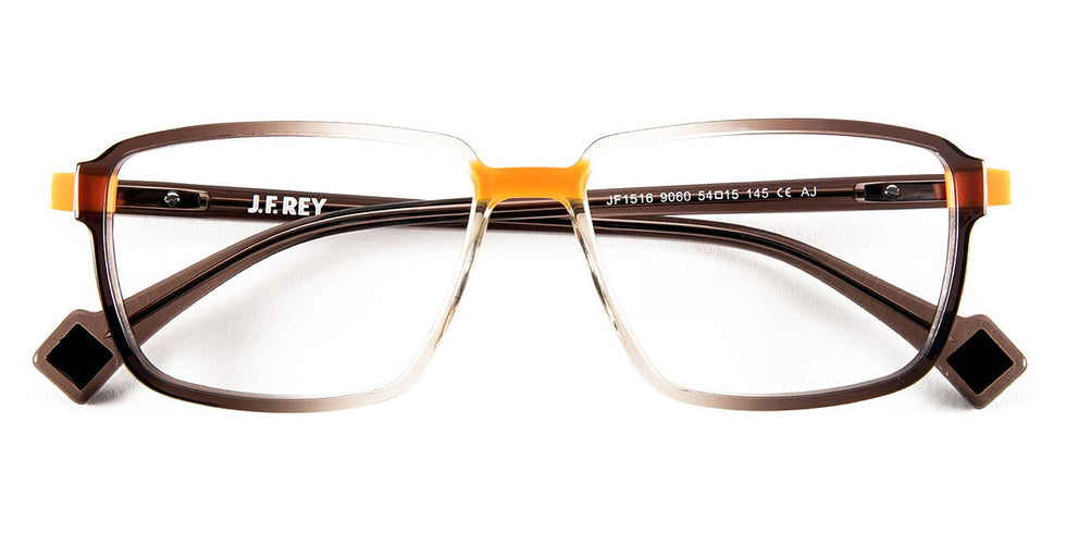 J.F. Rey® JF1516 JFR JF1516 9060 54 - 9060 Brown/Orange Eyeglasses