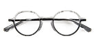 J.F. Rey® JF1521 JFR JF1521 0500 46 - 0500 Black and White Striped Eyeglasses