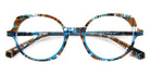 J.F. Rey® JF1522 JFR JF1522 2590 50 - 2590 Blue and Brown Transparent Eyeglasses