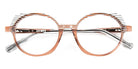 J.F. Rey® JF1523 JFR JF1523 1089 52 - 1089 Brown/Strips Black/White Eyeglasses