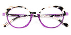 J.F. Rey® JF1523 JFR JF1523 7510 52 - 7510 Purple/Black White Eyeglasses