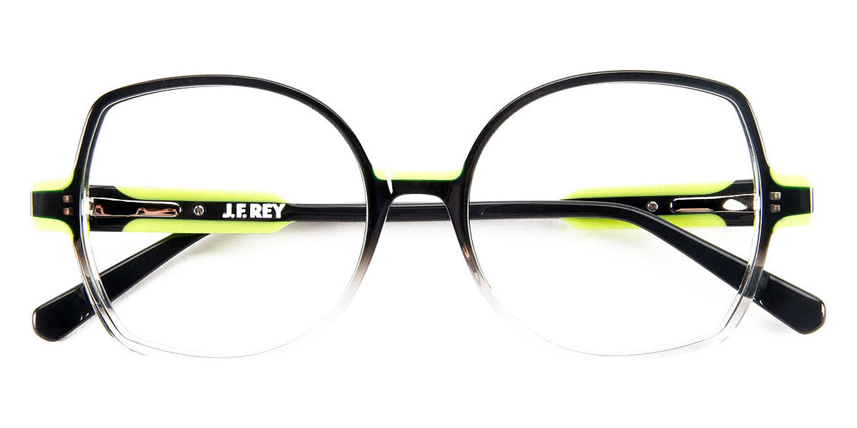 J.F. Rey® JF1524 JFR JF1524 0550 54 - 0550 Gradient Black/Green Eyeglasses