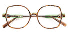 J.F. Rey® JF1524 JFR JF1524 9040 54 - 9040 Brown Lace/Green Eyeglasses