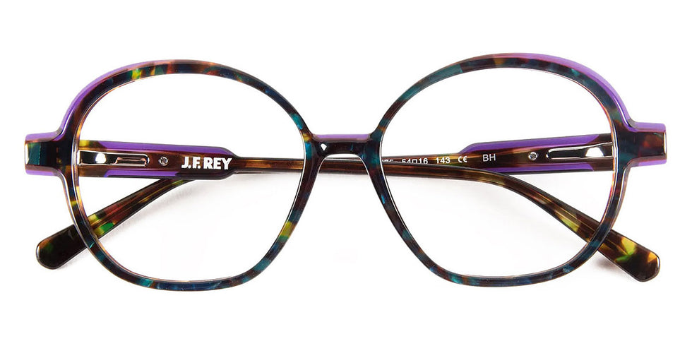 J.F. Rey® JF1529 JFR JF1529 4775 54 - 4775 Demi Turquoise/Plum Eyeglasses
