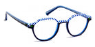 J.F. Rey® JF1532 JFR JF1532 2801 47 - 2801 Blue Checkerboard Eyeglasses