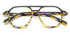 J.F. Rey® JF1537 JFR JF1537 0050 53 - 0050 Black/Demi Yellow Eyeglasses