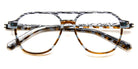 J.F. Rey® JF1537 JFR JF1537 0602 53 - 0602 Gray/Gray and Brown Striped Eyeglasses